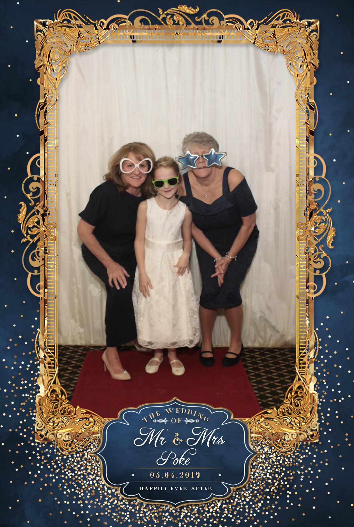Mr & Mrs Poke | View more photos from the event at gallery.myphotoboothexperience.co.uk/u/MyPhotoBoothExperienceLtd/Mr-Mrs-Poke